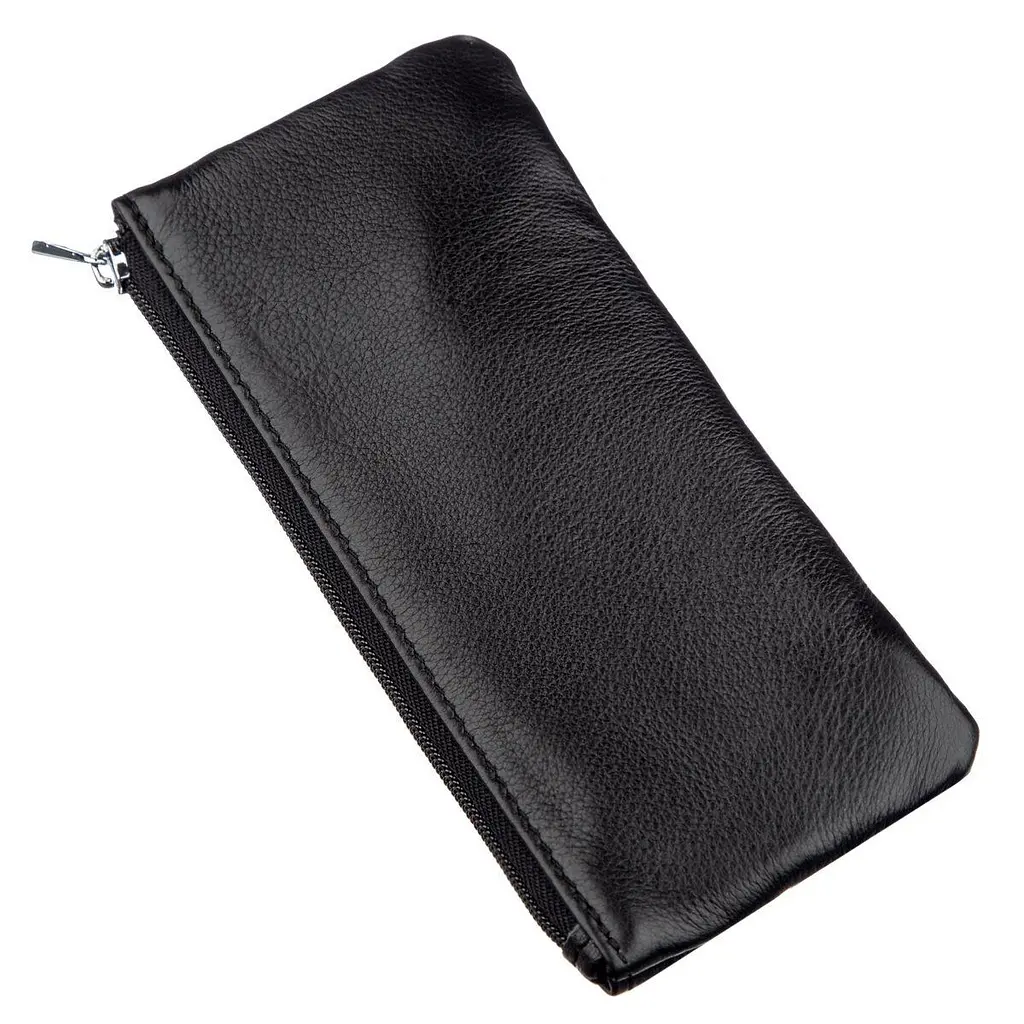 Чоловіча компактна ключниця ST Leather 18838 чорний - фото 2
