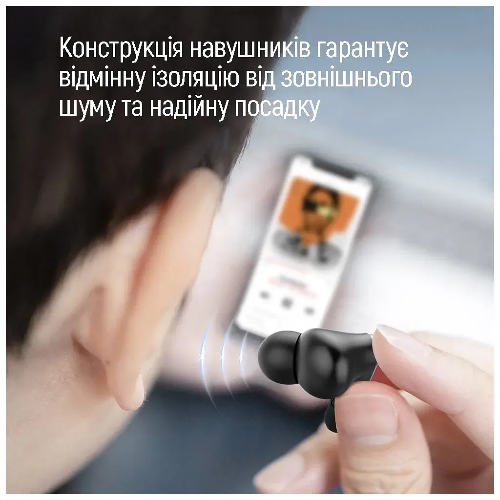 Навушники ColorWay TWS-3 Earbuds Black (CW-TWS3BK) - фото 11