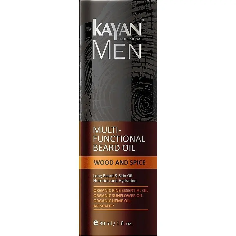 Олія для бороди мультифункціональна Kayan Professional Men Multifunctional Beard Oil 30 мл - фото 2