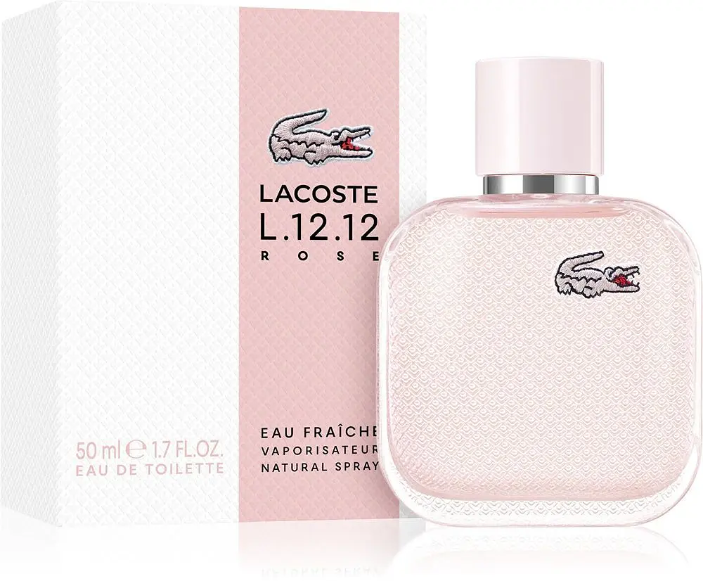 Туалетна вода Lacoste L.12.12 Rose Eau Fraiche 50 мл - фото 2