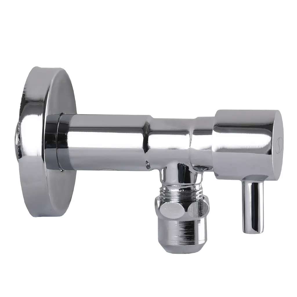 Кран напівобертовий кутовий з цангою Solomon 1/2″х 3/8″ Lazer 7076 000002250 - фото 3