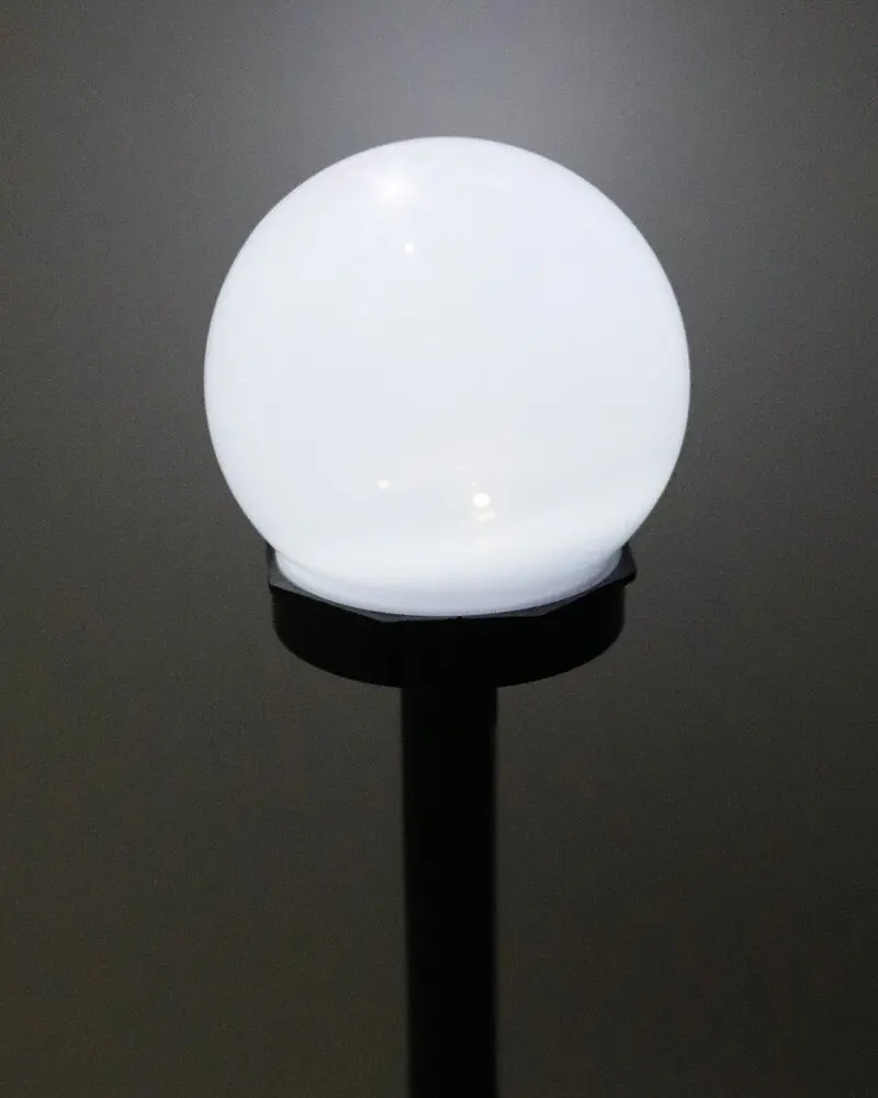 Уличный светильник на солнечной батарее Goldlux 304711 Ball LED 6500K IP44 черный - фото 2