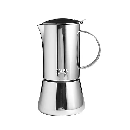 Кофеварка гейзерная Adler AD 4419 300 мл 6 чашек алюминиевый корпус для всех типов плит - фото 6