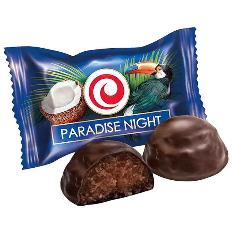 Конфеты глазированные SweeTale Райская ночь кокос со сбивным корпусом 2.5 кг - фото 2