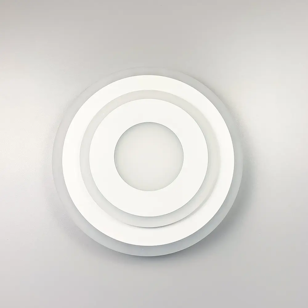 Светодиодный светильник с матовым рассеивателем Line F диаметр 20 см Арт. 2245-200 WT - фото 3