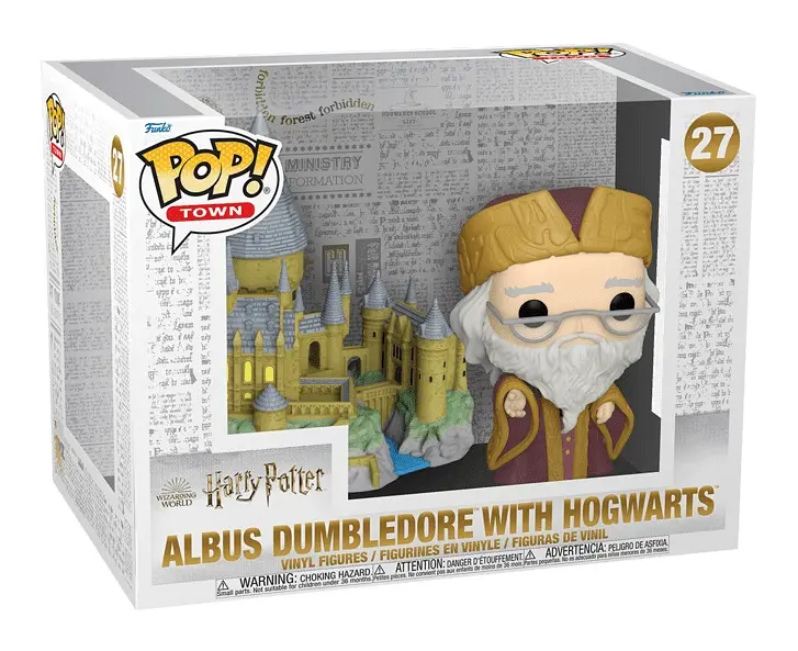 Фигурка Funko POP Town: Harry Potter - Dumbledore w/Hogwarts det0018224 - фото 2