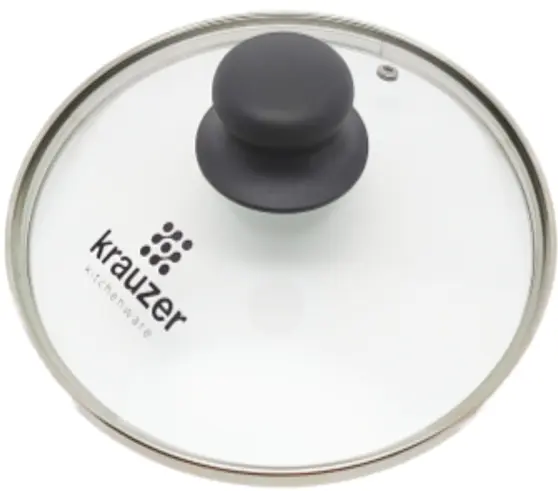 Ковшик Krauzer із кришкою метал 1,2 л (77085) - фото 2