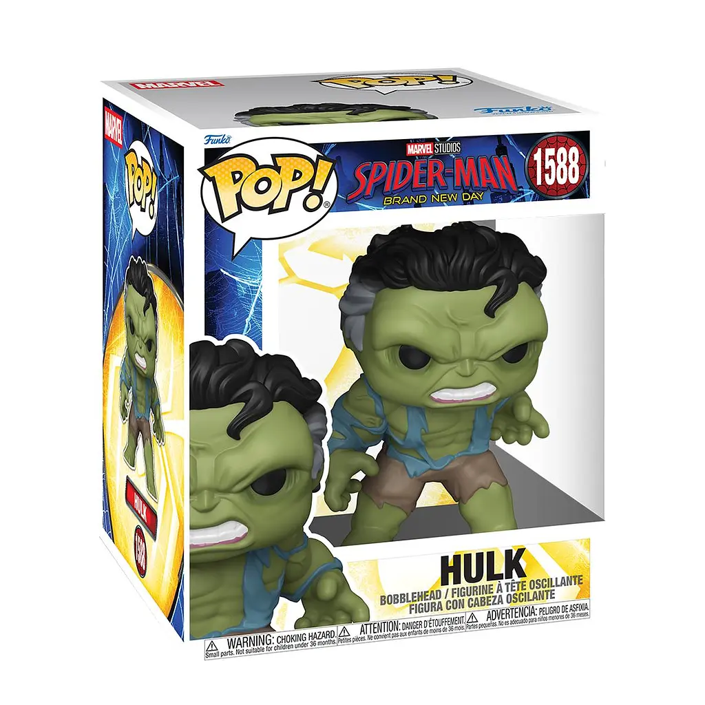 Ігрова фігурка FUNKO POP! серії "Людина-павук: Абсолютно новий день" - ХАЛК (15 см) Funko 83965