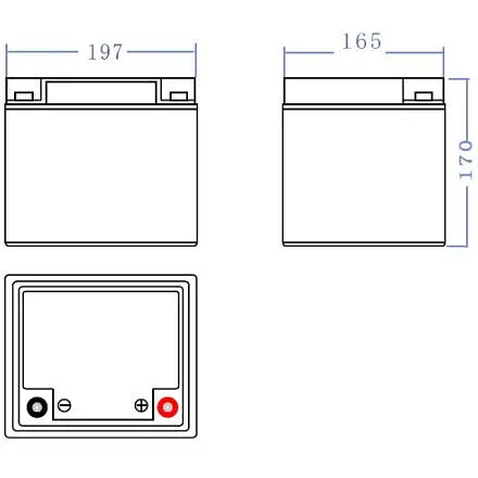 Акумуляторна батарея Green Cell VRLA AGM 12V 40Ah (AGM22) - фото 6