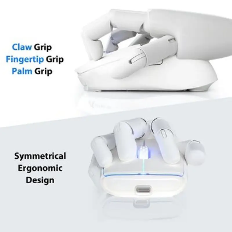 Миша Attack Shark X5 Wireless (AS-6972792471006-W) White - фото 2