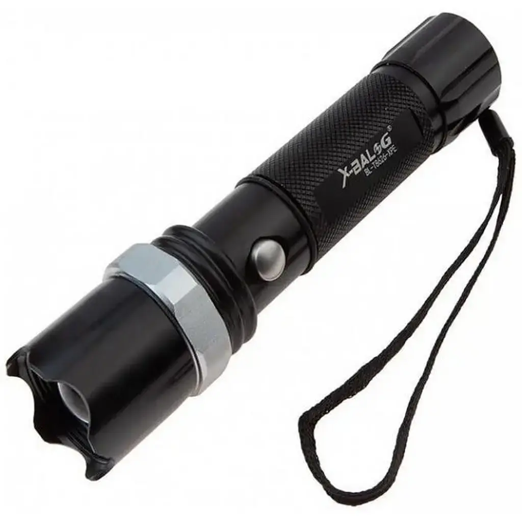 Ліхтар металевий ручний акумуляторний з Zoom X-BALOG BL-T8626 XPE - фото 6