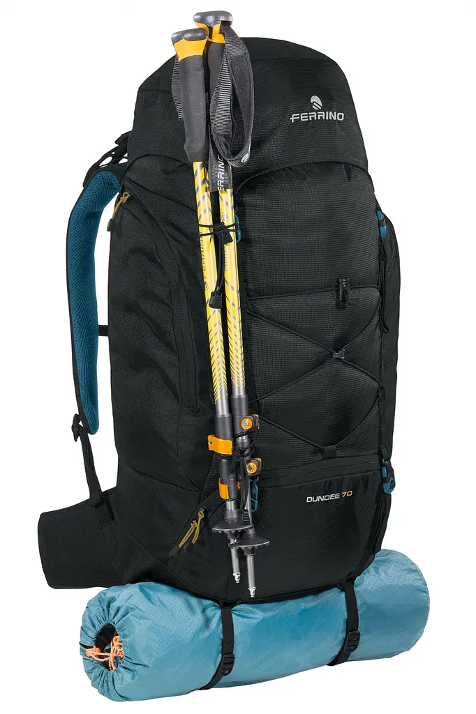 Рюкзак туристичний Ferrino Dundee 70L Black (756660CC) - фото 4