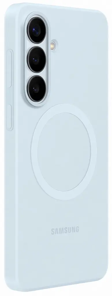 Чохол Samsung S26 Plus Silicone Magnet Case EF-ES947CLEGWW Light Blue (7237325) - фото 2