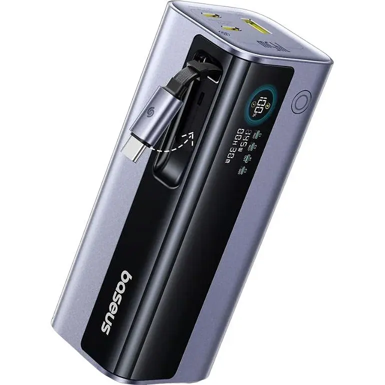 Внешний аккумулятор Baseus EnerGeek GR11 20000mAh 145W Gray (E0027B01) [152268] - фото 3