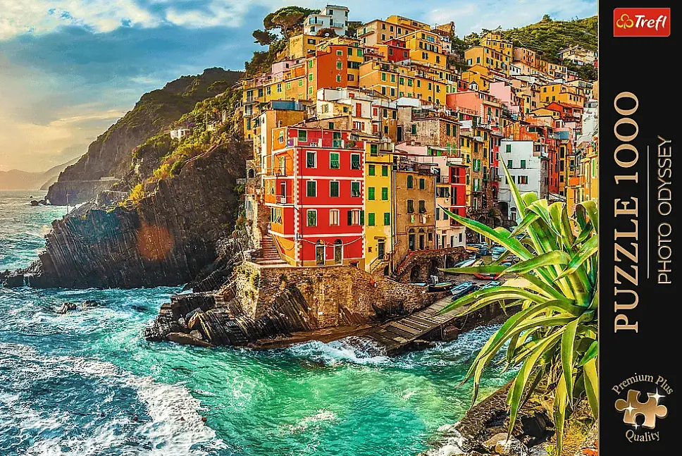 Пазл Photo Odyssey: Містечко Ріомаджоре, Італія - 1000 елементів Trefl 10855 - фото 3