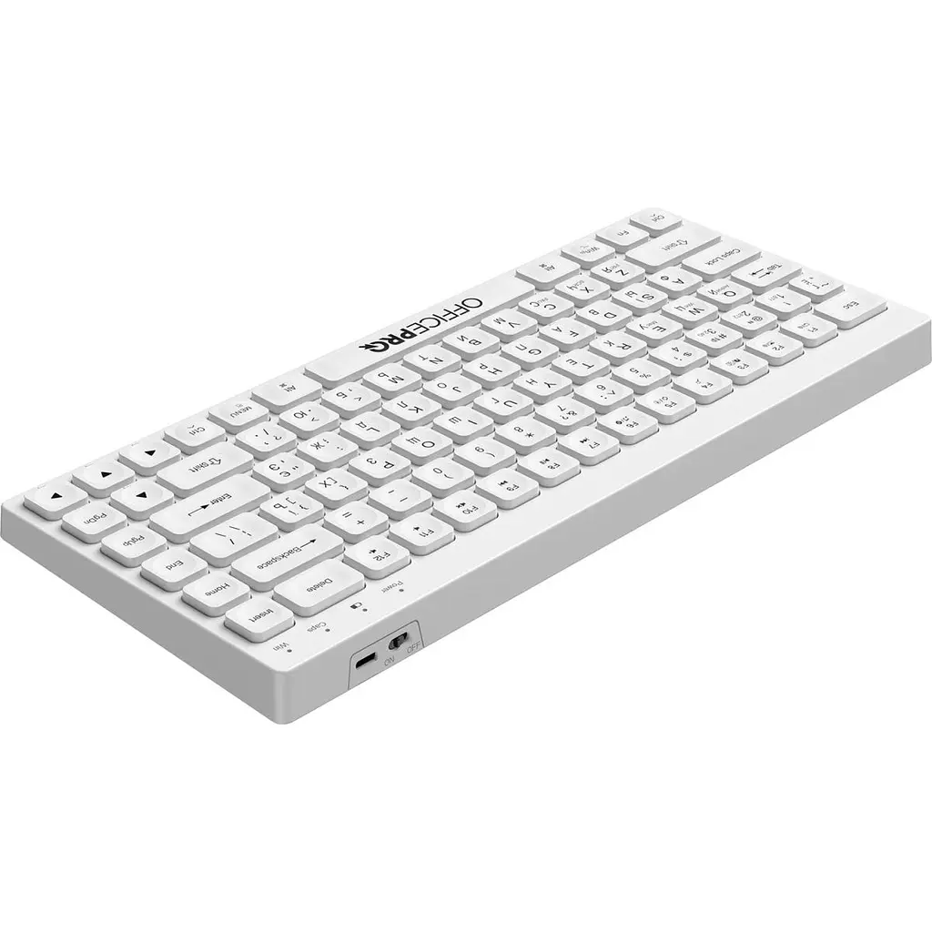 Клавіатура OfficePro SK955 White [128851] - фото 3