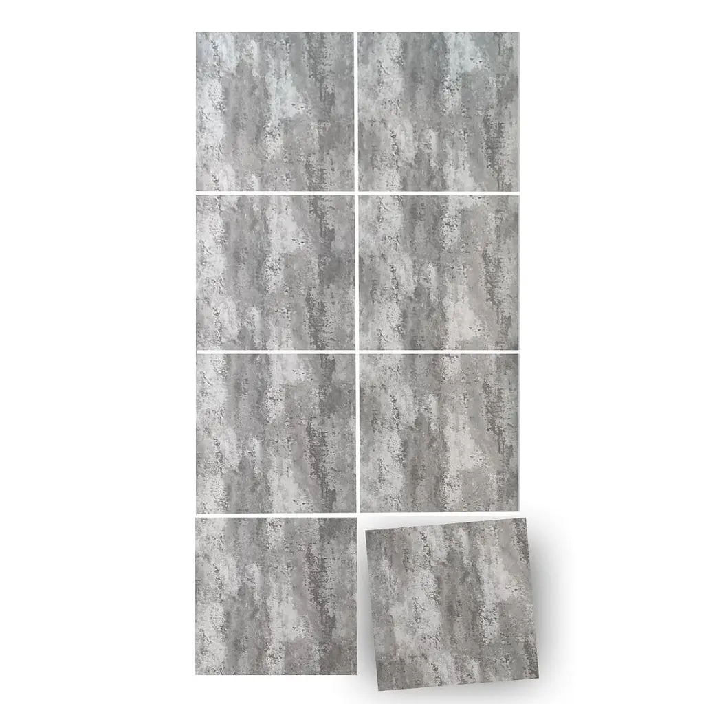 Декоративна ПВХ плита Sticker Wall SW-00001411 Платиновий мармур 1,22х2,44мх3мм - фото 2