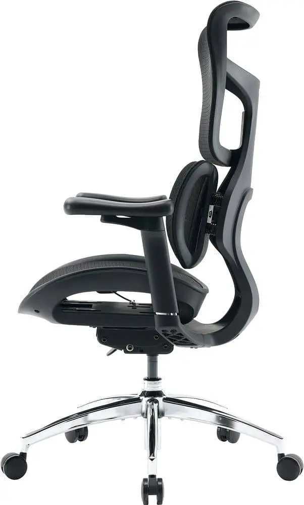 Ігрове крісло Sihoo DORO S100 Mesh Black (S100-M301) - фото 5