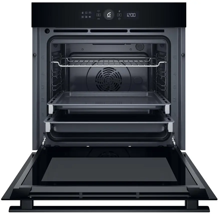 Whirlpool Духовий шафа електричний, 73л, A+, дисплей, конвекція, телескопічні напрямні, чорний - фото 6