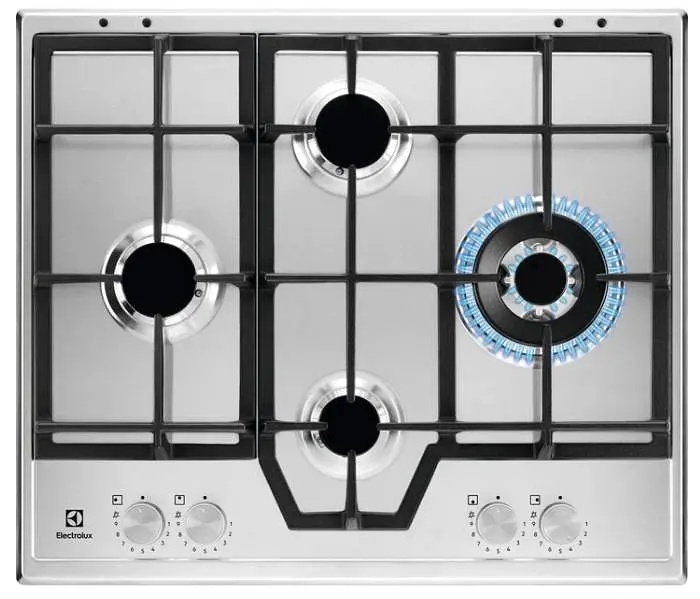 Газова варильна поверхня Electrolux KGS64562SX Хром (6891526)