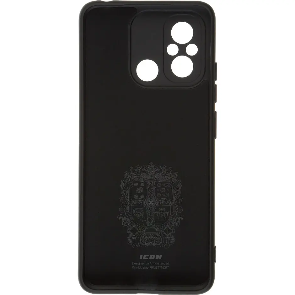 Чохол ArmorStandart ICON Case для Xiaomi Redmi 12С /11A Black [ARM65965] [83440] - фото 2