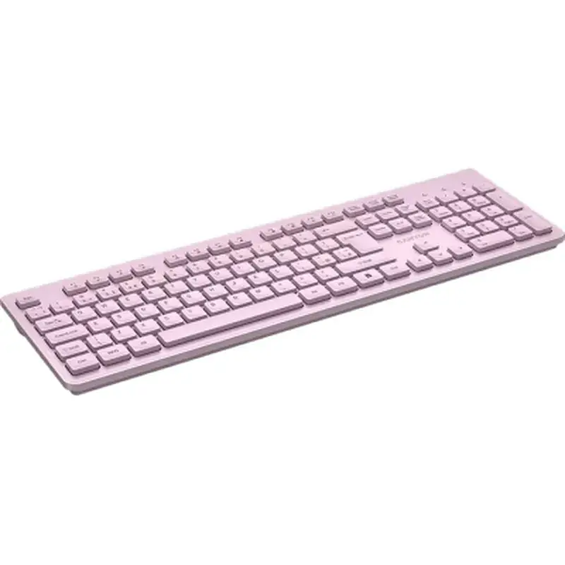 Клавіатура Canyon HKB-W01 Silent Wireless UA Pink (CNS-HKBW01P) - фото 4