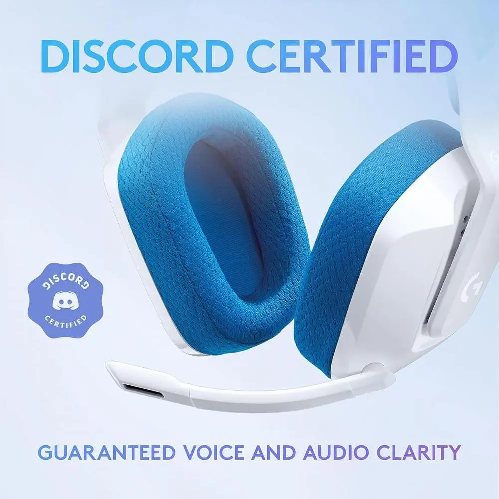 Ігрові навушники Logitech G535 Lightspeed Wireless White [981-001029] [113452] - фото 12