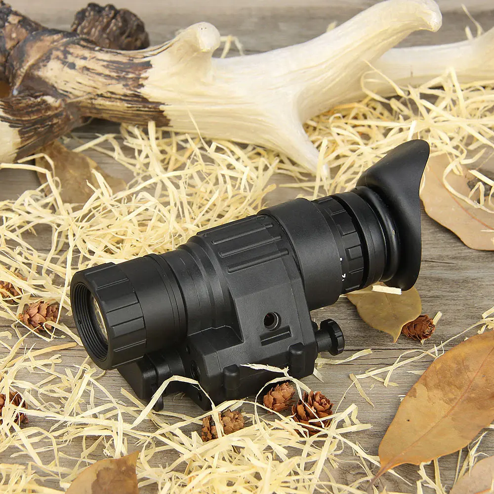 Монокуляр ночного видения Night Vision PVS-14 4х (до 400м) + набор креплений на шлем - фото 8