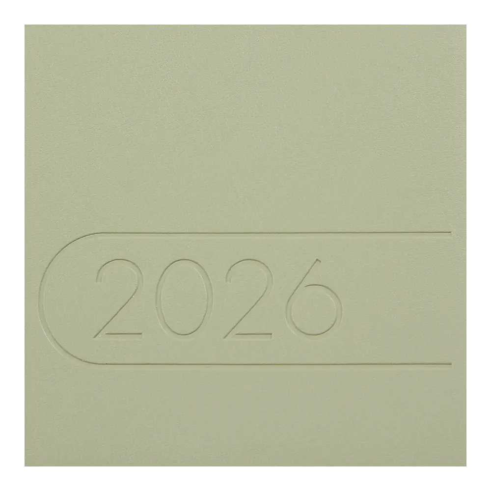 Щоденник датований Buromax Light Morandi 2026 A5 штучна шкіра оливковий (BM.21158-36) - фото 3