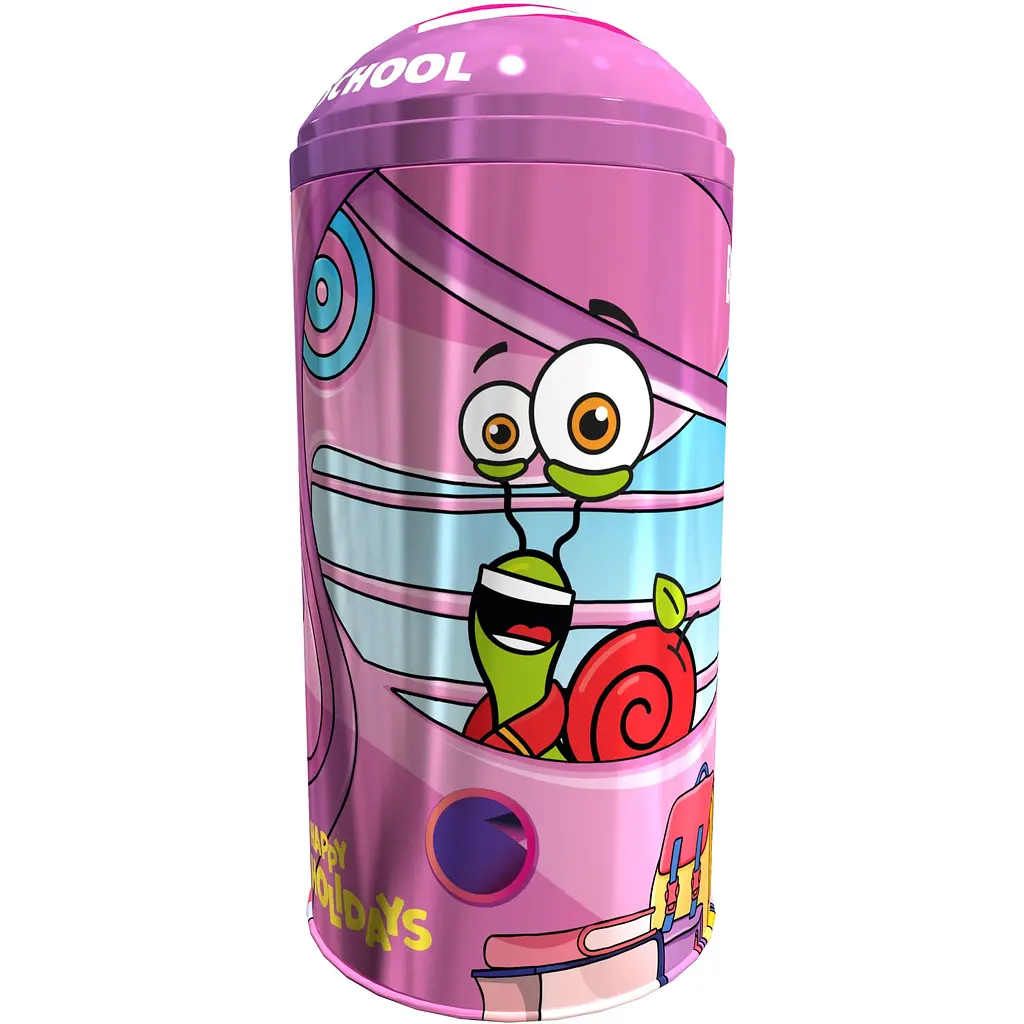 Подарунковий бокс Bob Snail Школа – капсула з іграшкою та стікером 324 г