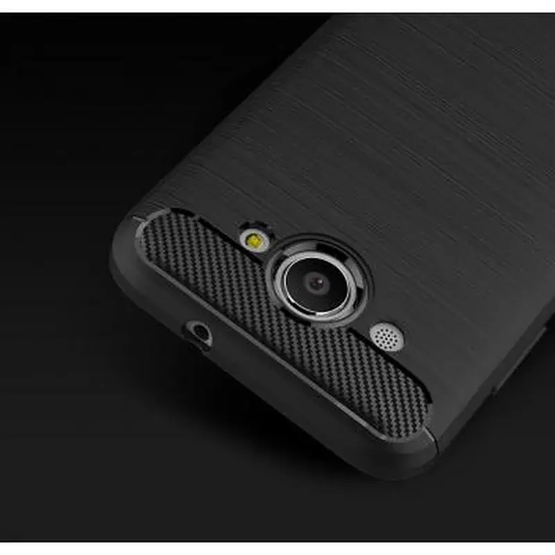 Чохол до мобільного телефона для Huawei Y3 2017 Carbon Fiber (Black) Laudtec (LT-HY32017B) - фото 6
