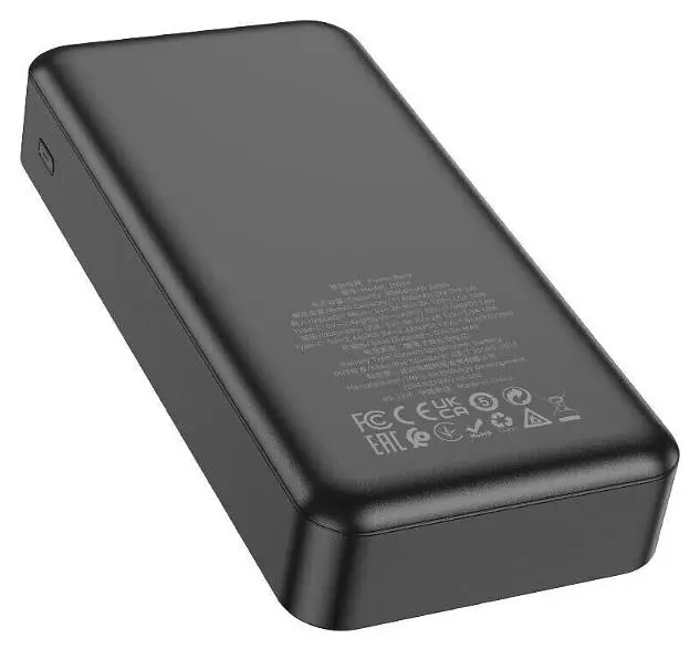 Повербанк Hoco J102A 20000 mAh Black - фото 3