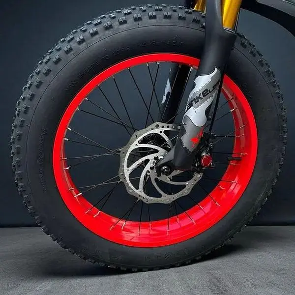 Электровелосипед Volto Lankeleisi X3000 Plus фетбайк 1000W 18Ah алюминиевый красный - фото 5