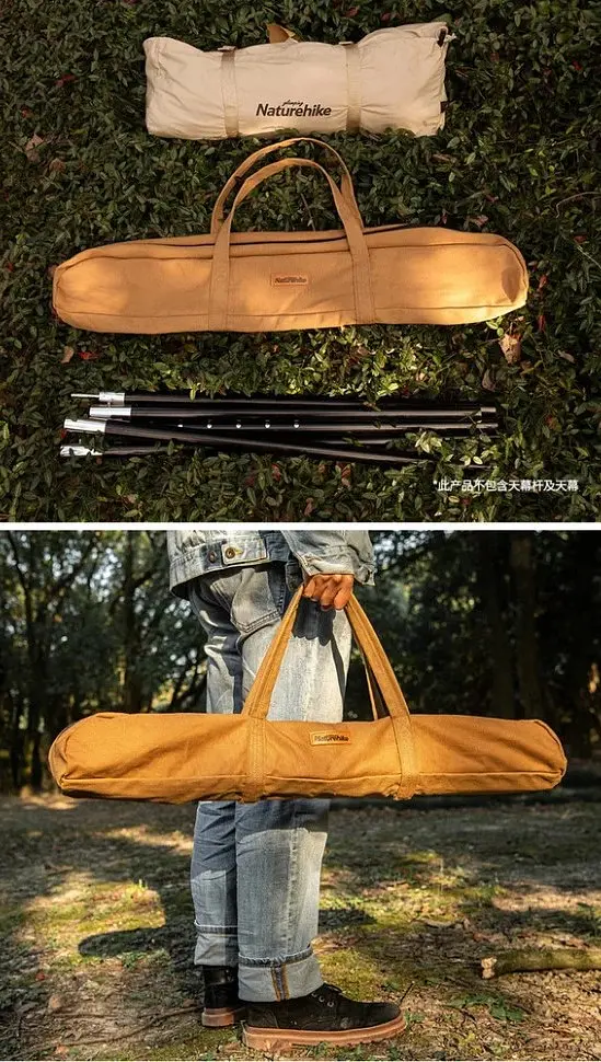 Сумка для хранения стоек для тента Naturehike (NH20PJ201) размер L 85см - фото 5