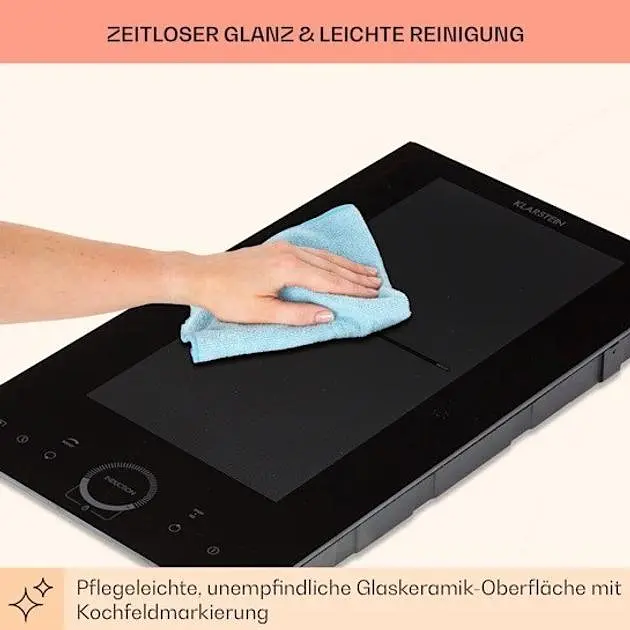 Индукционная плита Klarstein Delicatessa Slim Domino 3500W (10033015) - фото 6