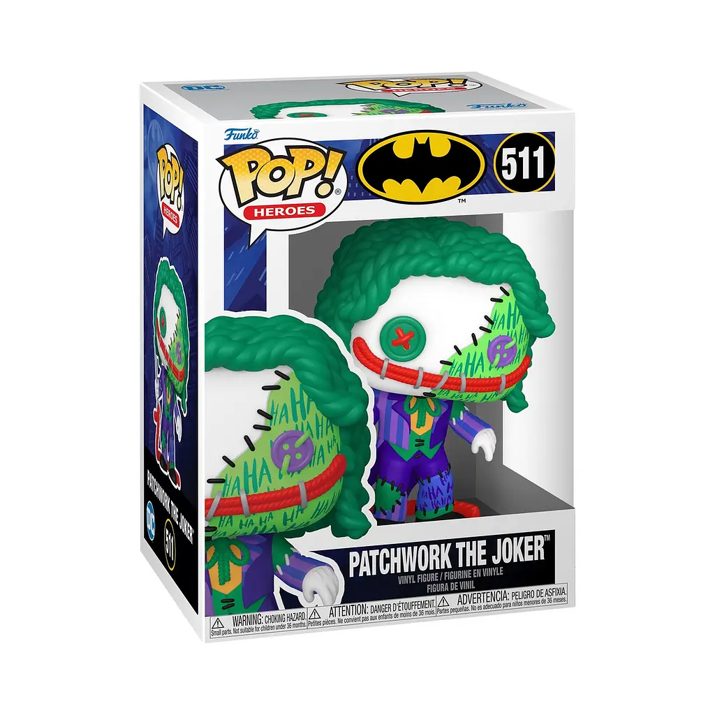 Фигурка Funko Pop ДС Джокер DC Comics Patchwork the Joker 10 см FP DC J 511 - фото 3