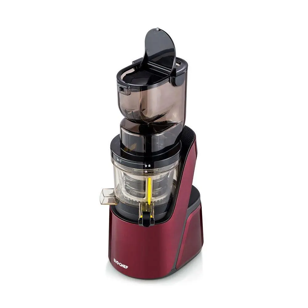 Соковыжималка BioChef Quantum Whole Slow Juicer Burgundy - фото 3