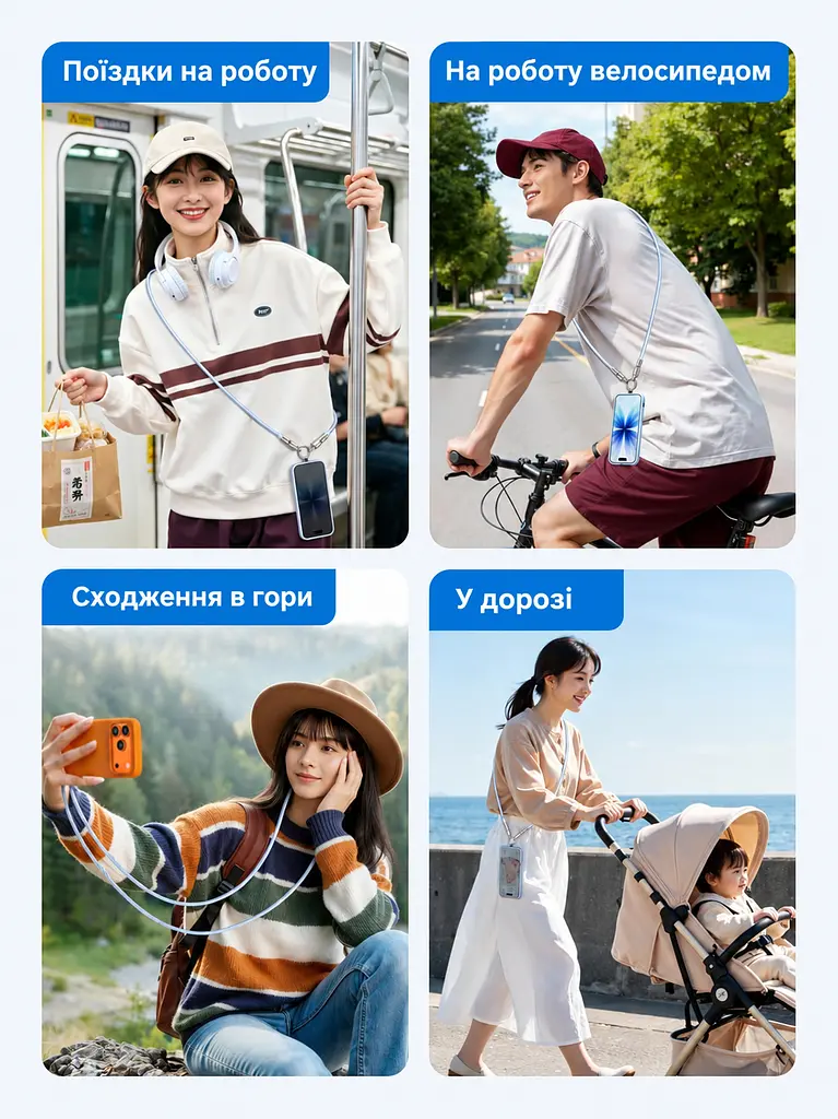 Кабель-ремінець UGREEN L508 USB-C - USB-C 60 Вт 1,2 м синій (35511) - фото 10