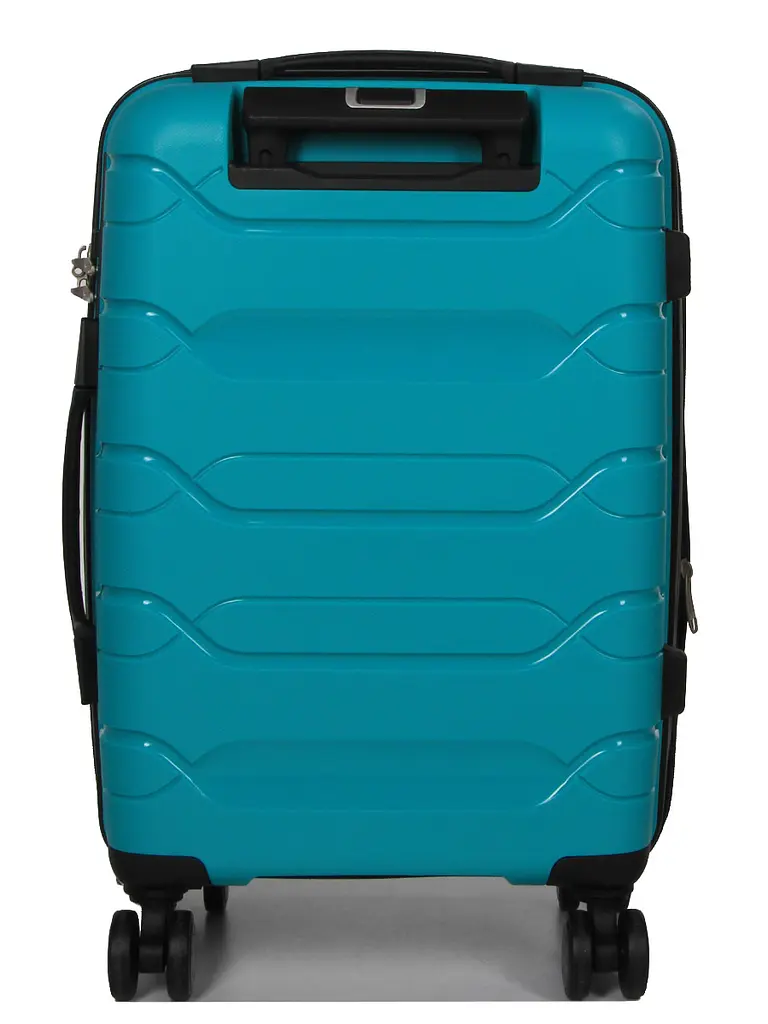 Валіза маленька S поліпропілен Worldline Airtex 282 46л 54×36×23см Бірюзова - фото 4