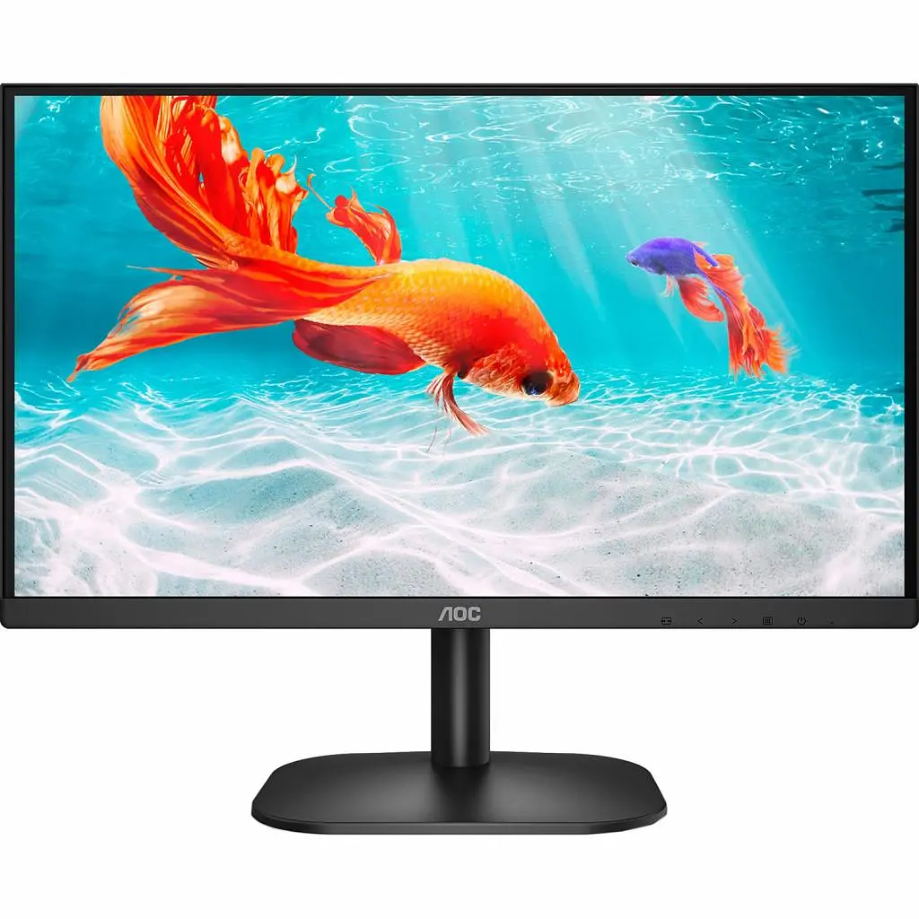 TFT 21.5" AOC 22B2H/EU, VA, 75Hz, VGA, HDMI, чорний - фото 2