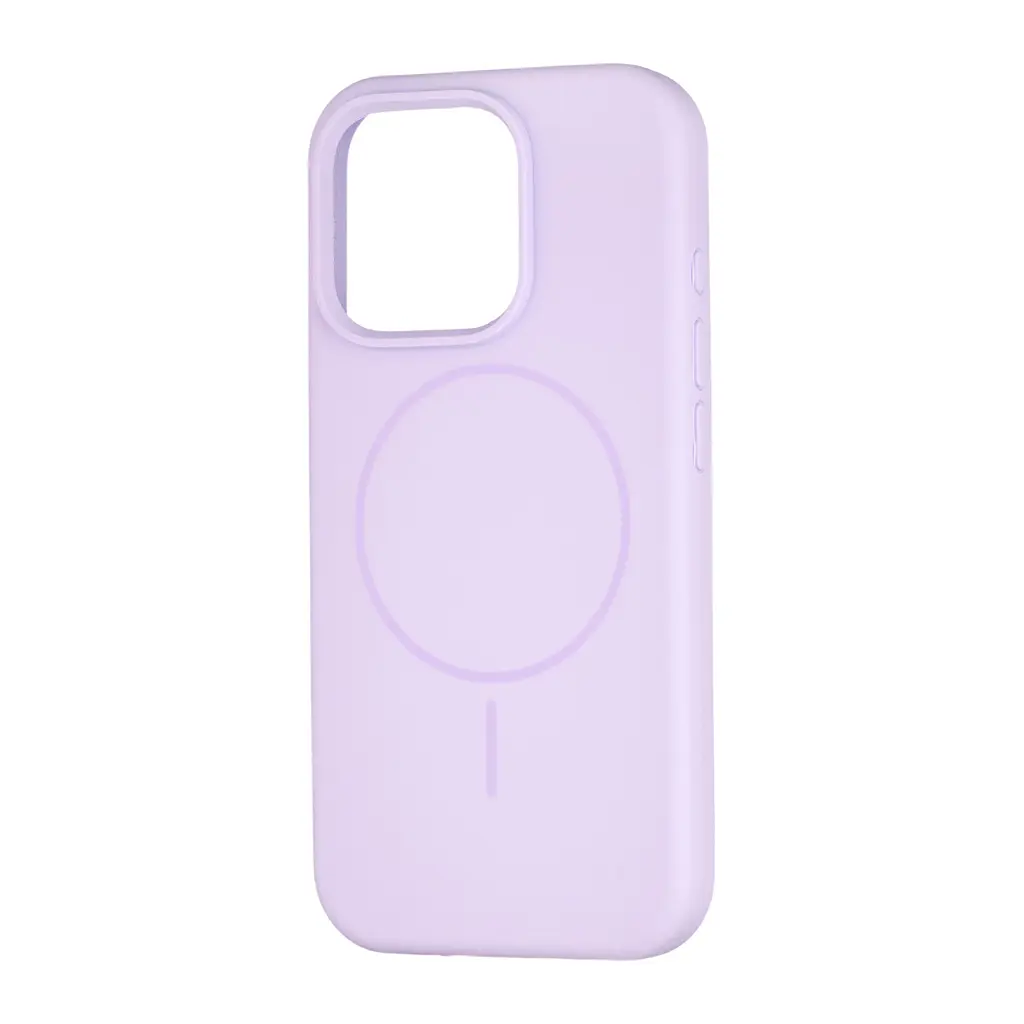Чохол Silicone Case Full Cover with MagSafe iPhone 16 Pro Lilac