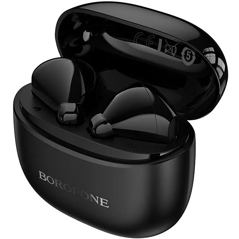 Беспроводные TWS наушники Borofone BW88 Black - фото 3