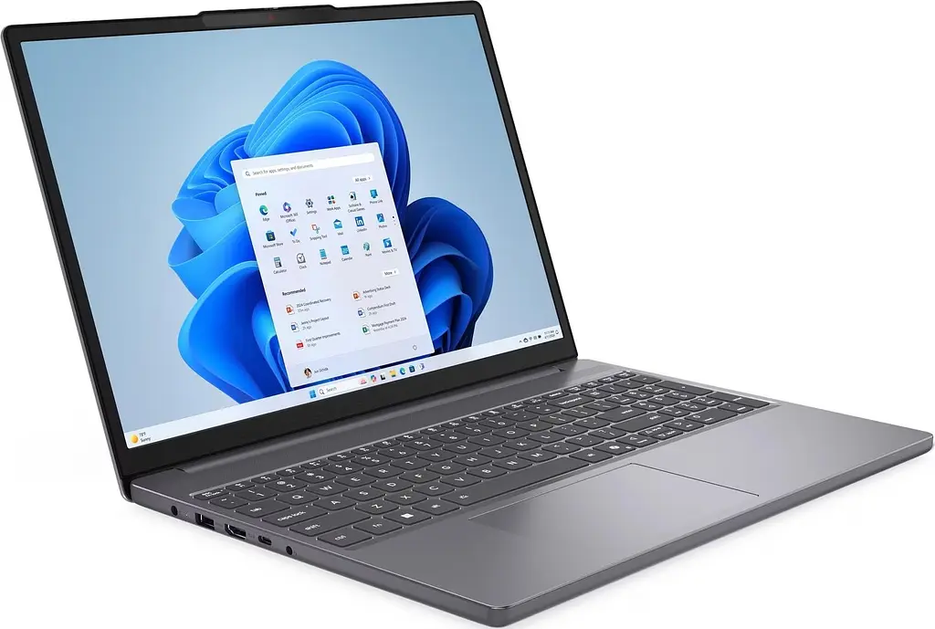 Ноутбук Lenovo IdeaPad Slim 3 15IRH10 (83K100UTRA) Luna Grey - фото 2