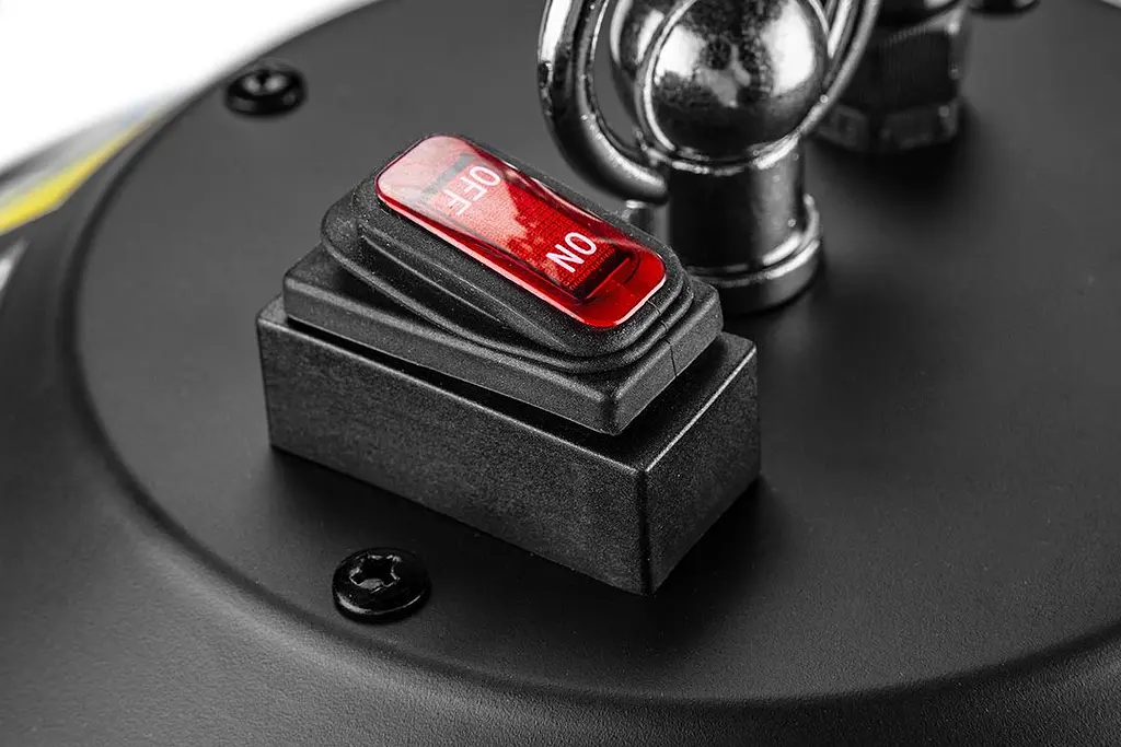 Інфрачервоний обігрівач Neo Tools Стельовий 1500 Вт, Площа обігріву 9 кв.м., Чорний (90-034) - фото 3