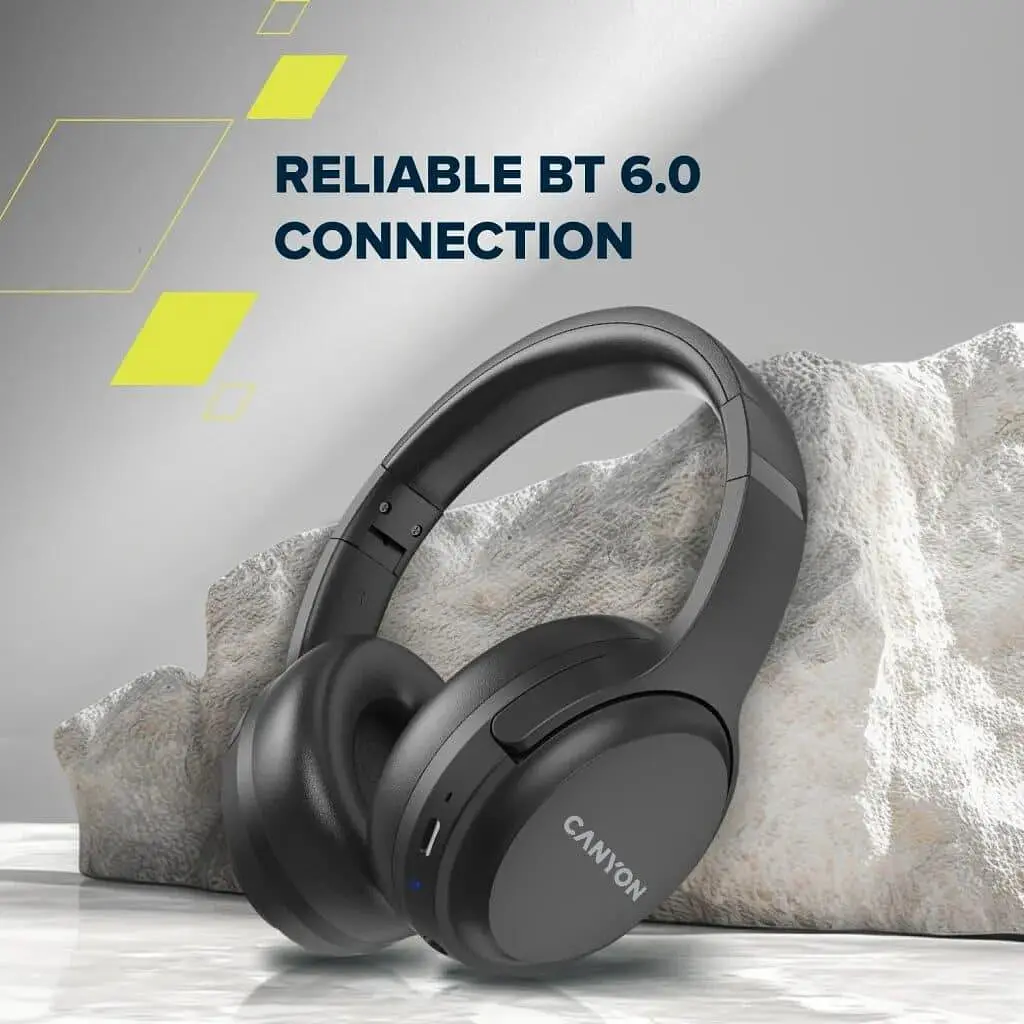 Навушники Canyon BT Headset OnRiff 5 Black (CNS-CBTHS5B) - фото 8
