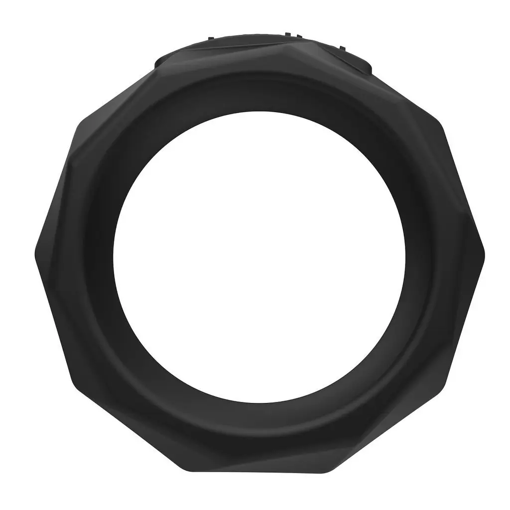 Силіконове ерекційне кільце Bathmate Maximus Power Ring, 5.5 см (чорний) - фото 2