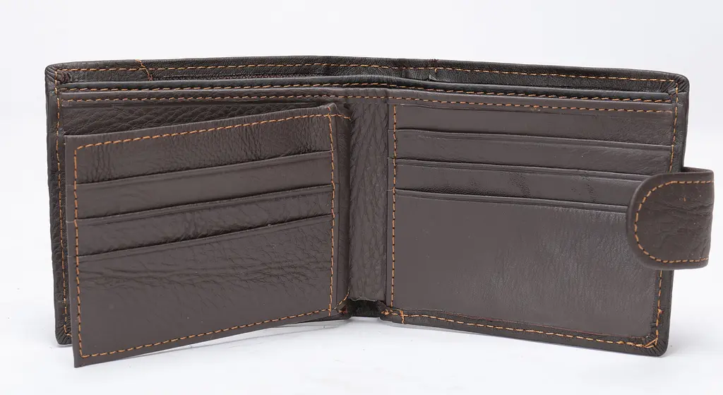 Чоловічий шкіряний гаманець Vintage 9,5х11х2 см acs0018157 - фото 8
