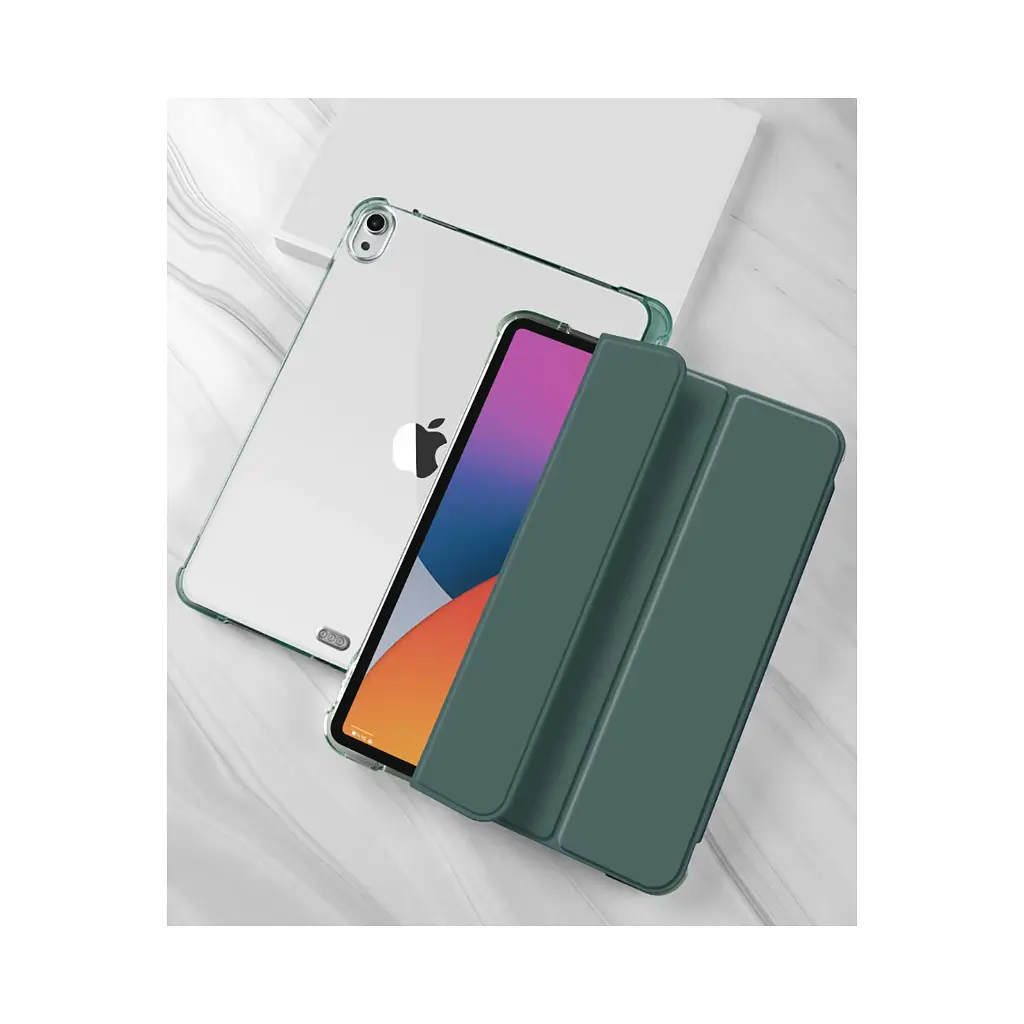 Чохол до планшета BeCover Soft Edge with Apple Pencil Holder iPad Mini 7 2024 Dark Green (712466) - фото 5
