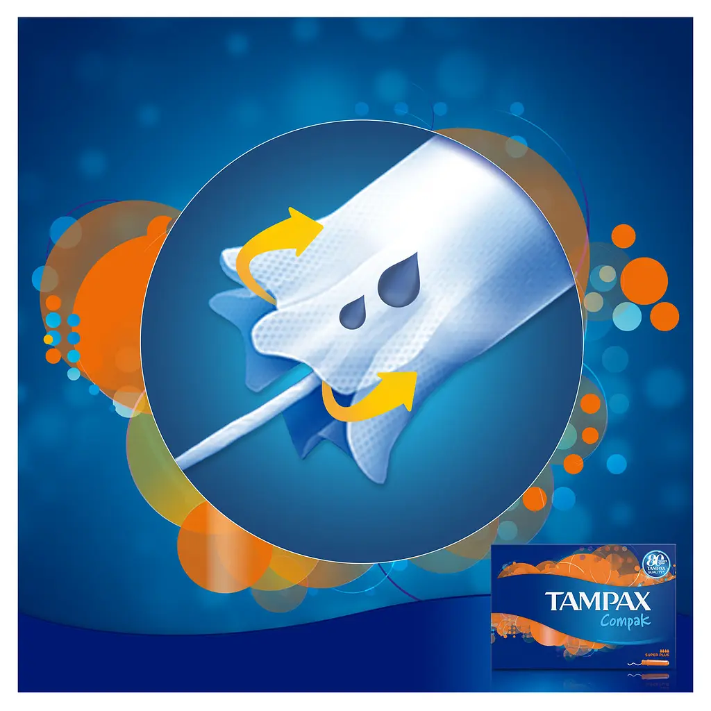 Тампони Tampax Compak Super Plus Duo, 16 шт. - фото 7