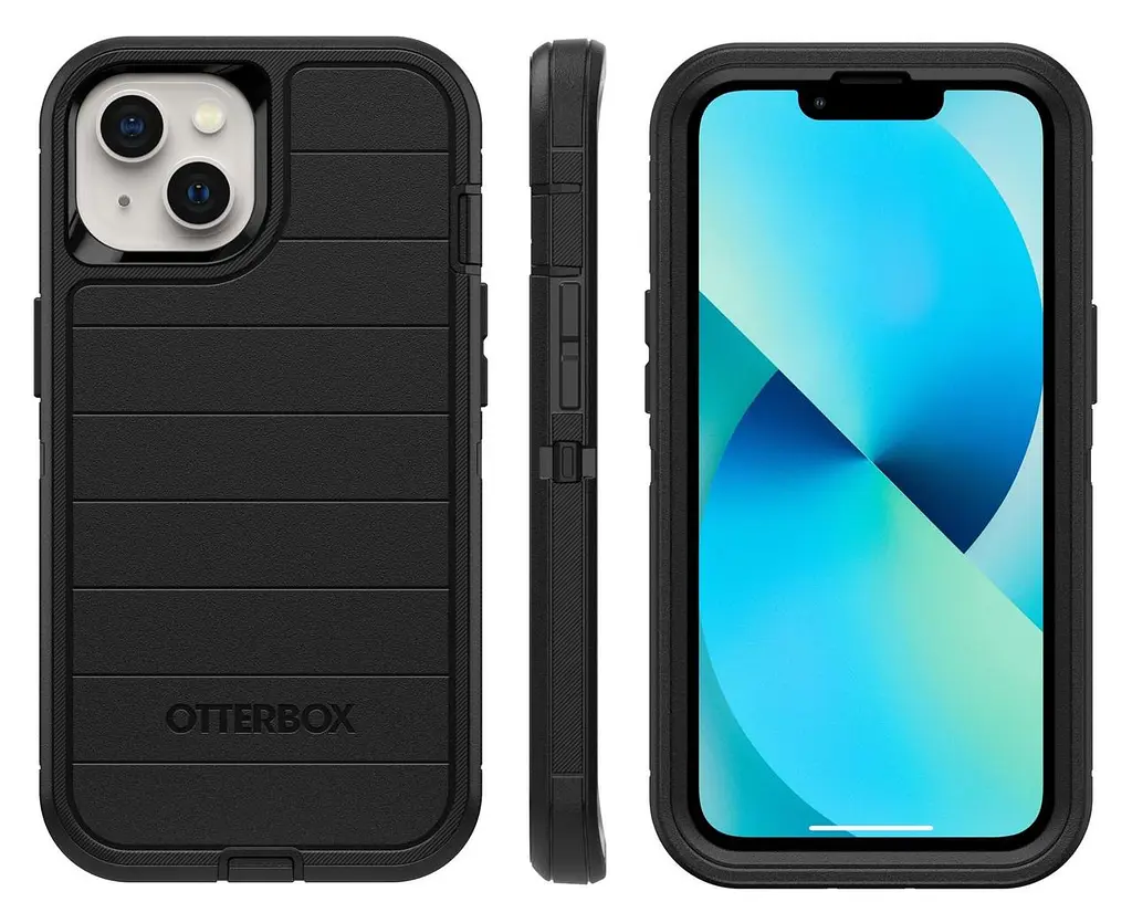 Чохол протиударний з кліпсою OtterBox Defender Pro 77-85473 для iPhone 13 (6.1") Black - фото 4